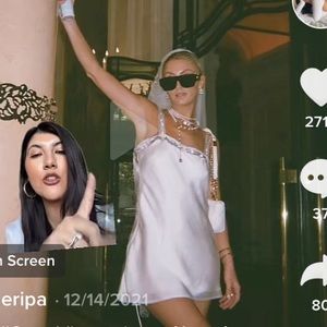 Zara Satin Effect Jewel Rhinestone Strap Dress